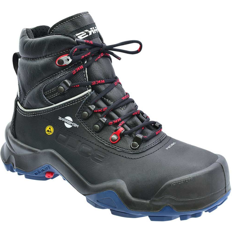 HKS Werkschoen Delta 1 Dry NTP Hoog S3 ESD | Zwart/Blauw | Maat 46 - 00.162.030.46 afbeelding 1