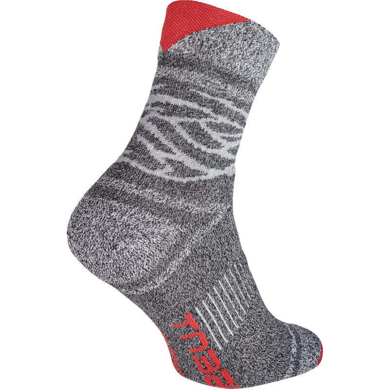 Cerva CRV Owaka Werksokken 03160038 | Kleur Grijs/Rood | Maat 42 - 00.200.195.41