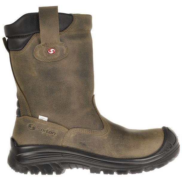Sixton Peak 81411-08 Ranch Laars Hdry Hoog S3 Gevoerd | Taupe | Maat 46 - 00.091.127.46