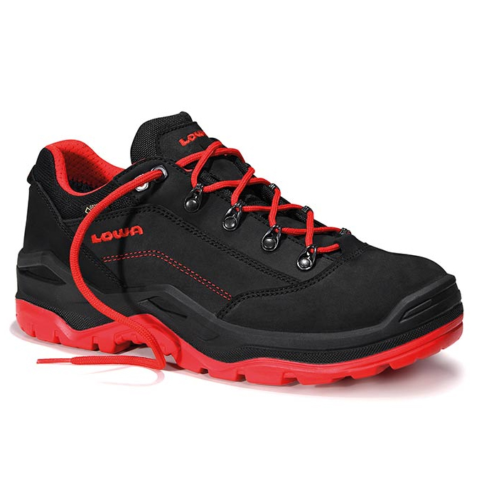 Lowa Werkschoen Renegade Work GTX Laag 5612 S3 | Rood | Maat 43 - 00.160.163.43 afbeelding