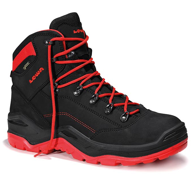 Lowa Werkschoen Renegade Work GTX Mid 5652 S3 | Rood | Maat 47 - 00.160.164.47 afbeelding 1