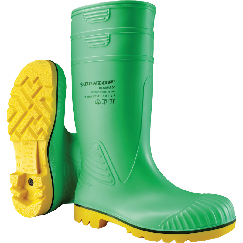Dunlop A442AB1 Acifort Hazguard Laars ESD S5 | Groen/Geel | Maat 48 - 00.036.006.48