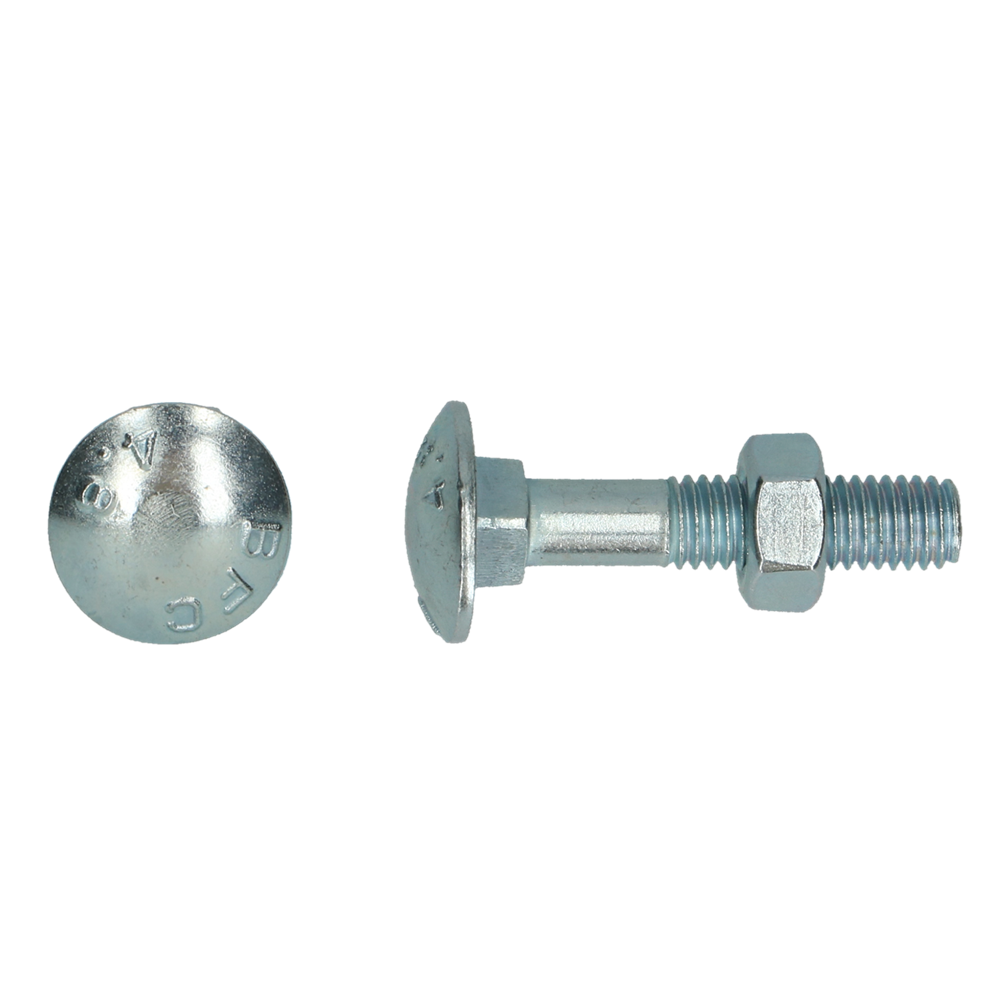 pgb-Europe PGB-FASTENERS | Houtbout 4.8 DIN 603/555 M 5x30 Zn | 200 st 603001005000303