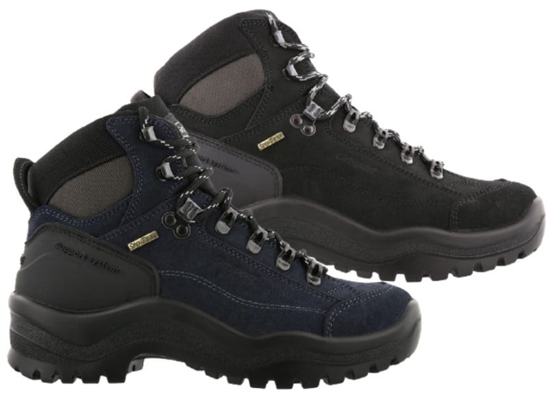 Grisport Schoen Bergen Mid 12200 | Zwart 01 | Maat 37 - 00.048.122.37