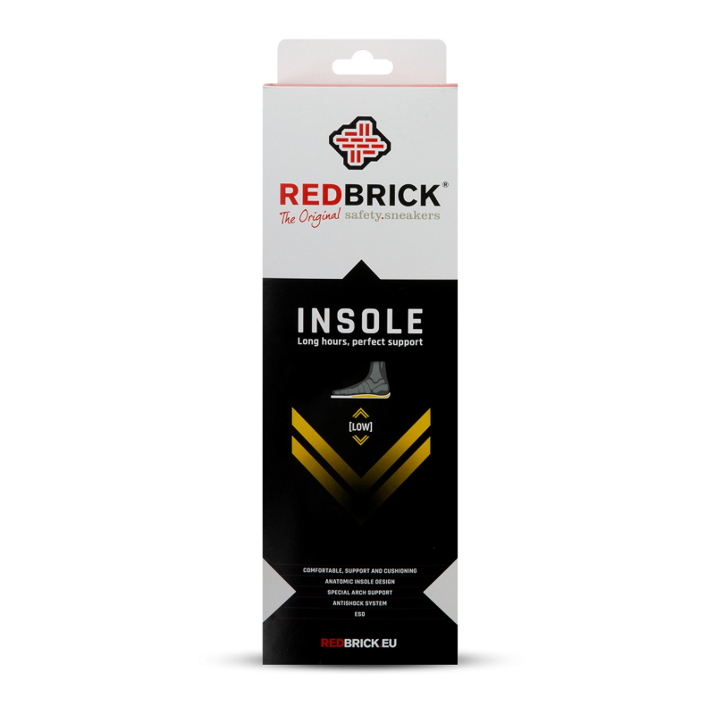 Redbrick Inlegzool Laag 1000033 | Zwart | Maat 37 - 00.083.023.37