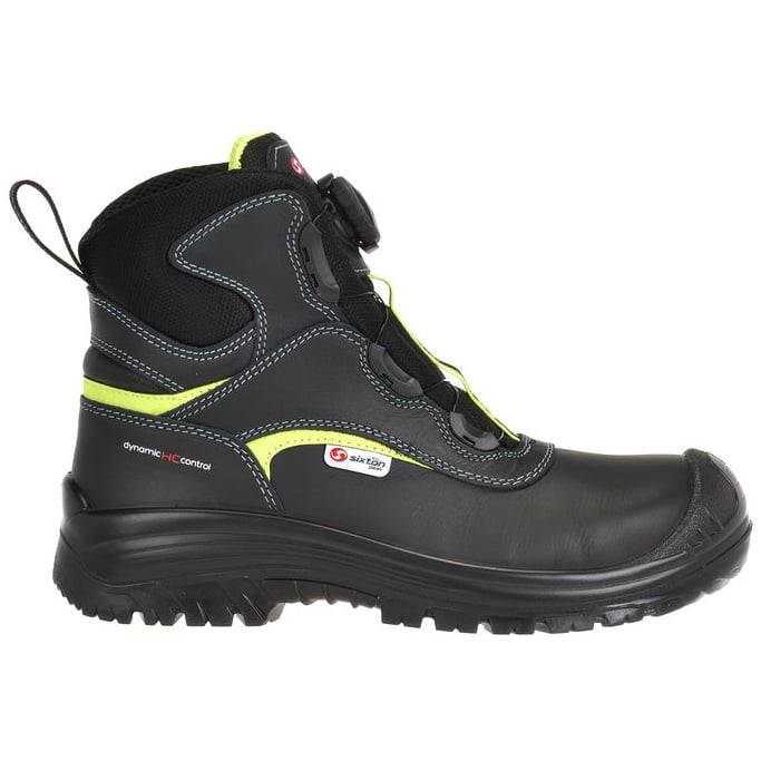 Sixton Peak Roling BOA 81374-00 Hoog S3 + KN | Zwart/Geel | Maat 38 - 00.091.130.38
