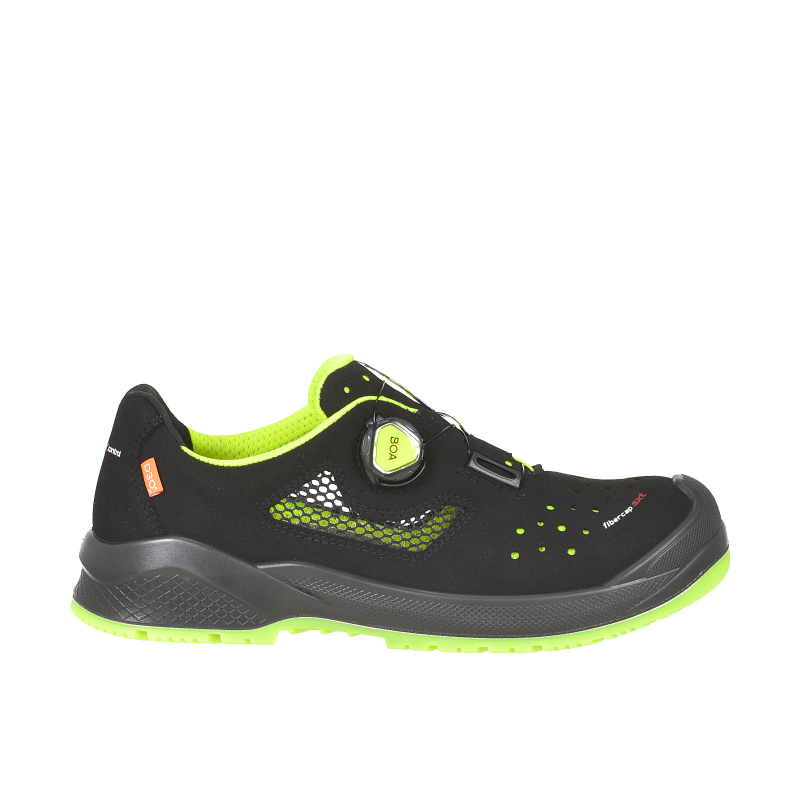 Sixton Peak Slancio BOA 43458-02 S1P | Zwart/Geel | Maat 41 - 00.091.164.41