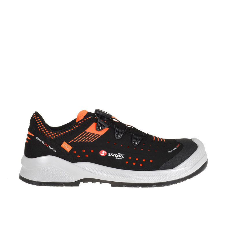 Sixton Peak Forza BOA 43460-09 S1P | Zwart/Oranje | Maat 44 - 00.091.165.44