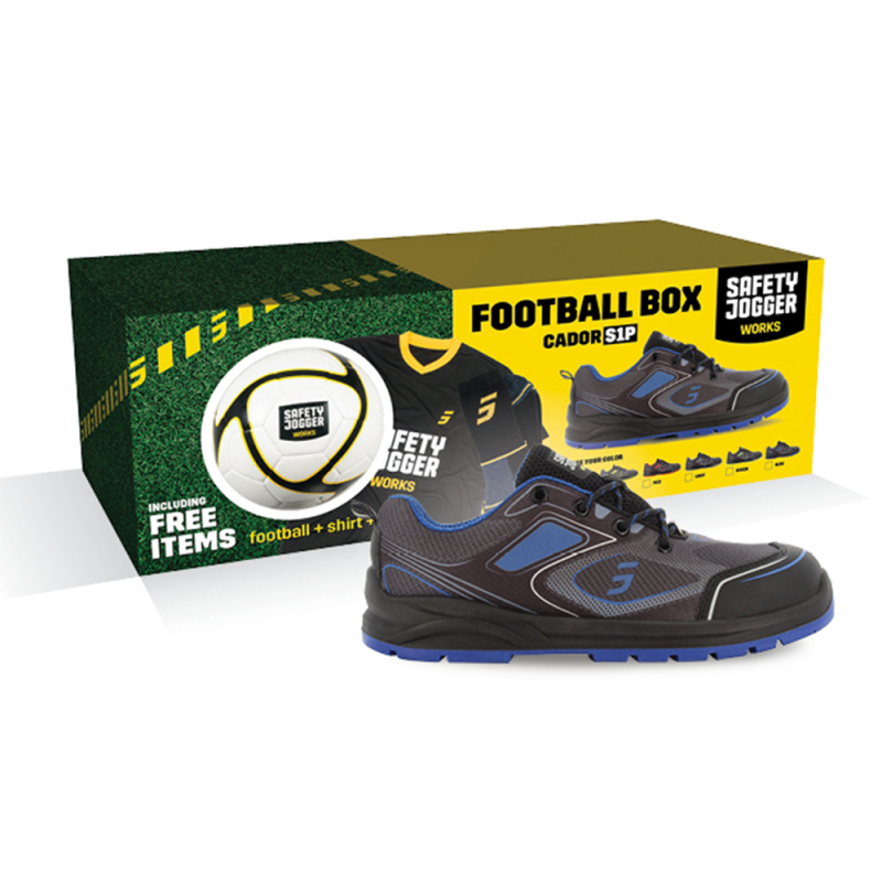 Safety Jogger Cador S1P Promobox | Licht Grijs | Maat 44 - 00.118.091.44