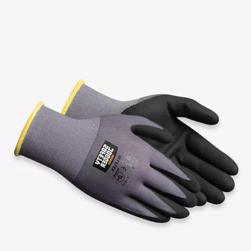 Safety Jogger Handschoenen AllFlex 4131X | Grijs/Zwart | Maat 8 - 00.118.100.08