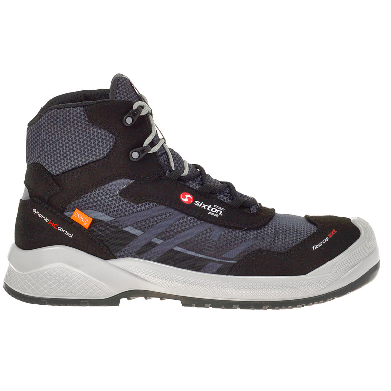 Sixton Peak Tempra Hoog 43480-04 S3 | Zwart/Grijs | Maat 46 - 8053470573071