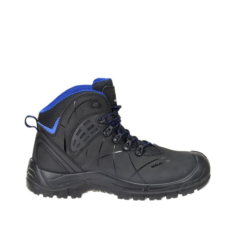 Walkmate Veiligheidsschoen Parijs 56636 S3 | Zwart/Blauw | Maat 43 - 00.191.007.43