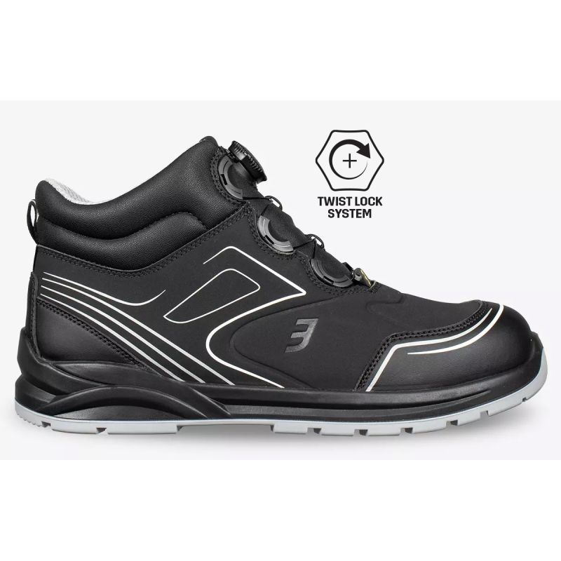 Safety Jogger Cador Mid TLS S3 | Zwart | Maat 36 - 5401033436012