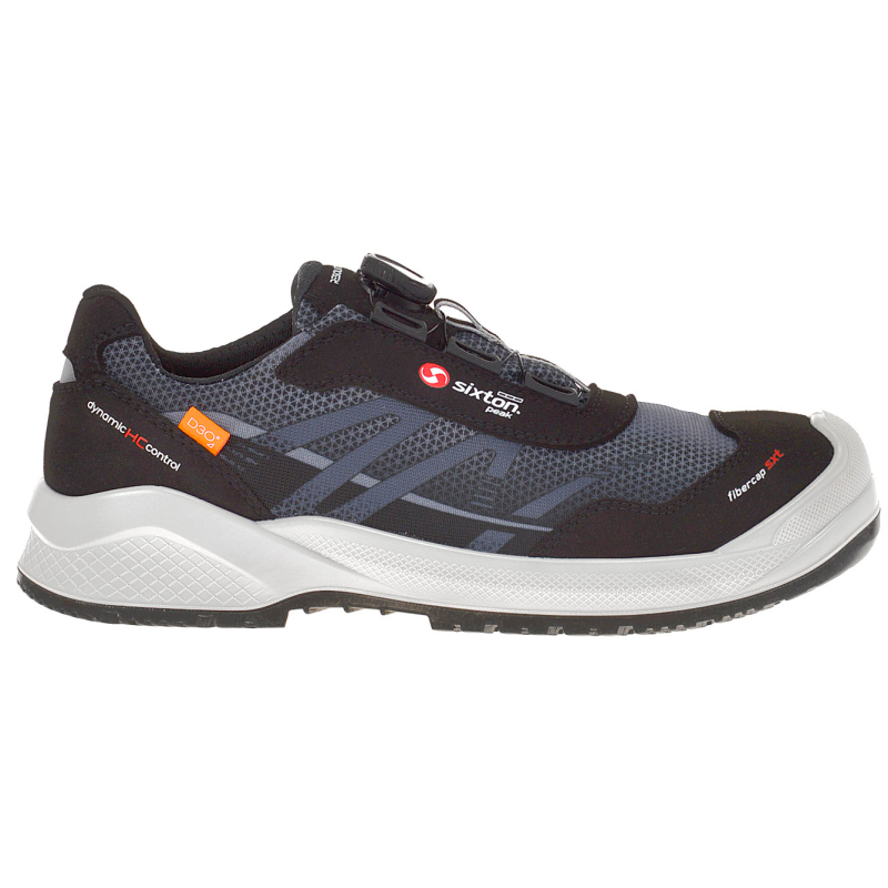 Sixton Peak Tempra BOA 43483-01 S3 | Zwart/Grijs | Maat 48 - 8053470571299