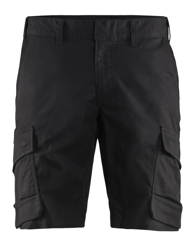 Blåkläder Industrie short met stretch 14461832 | Zwart | Maat 46 - 7330509758311 afbeelding