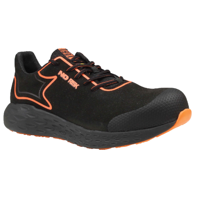 No Risk Mirage 1249.20 S1P | Oranje/Zwart | Maat 40 - 5607421014408