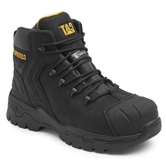 CAT Everett P725322 HRO S3 Hoog | Werkschoen | Zwart | Maat 45 - 00.030.029.45 00.030.029.45
