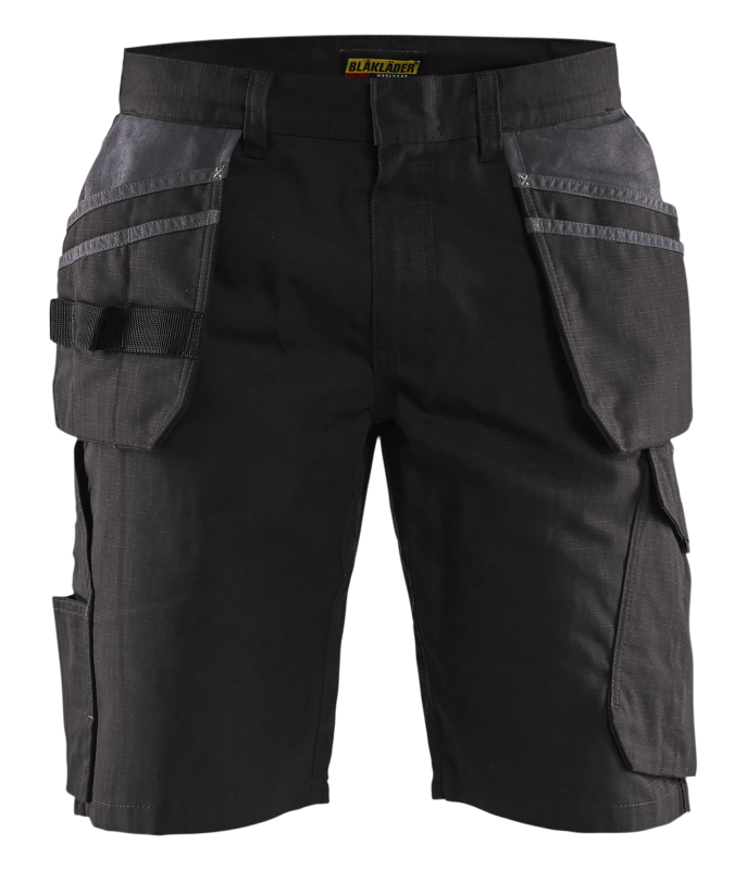 Blåkläder Service short met spijkerzakken 14941330 | Zwart/Donkergrijs | Maat 60 - 7330509689196 afbeelding 1
