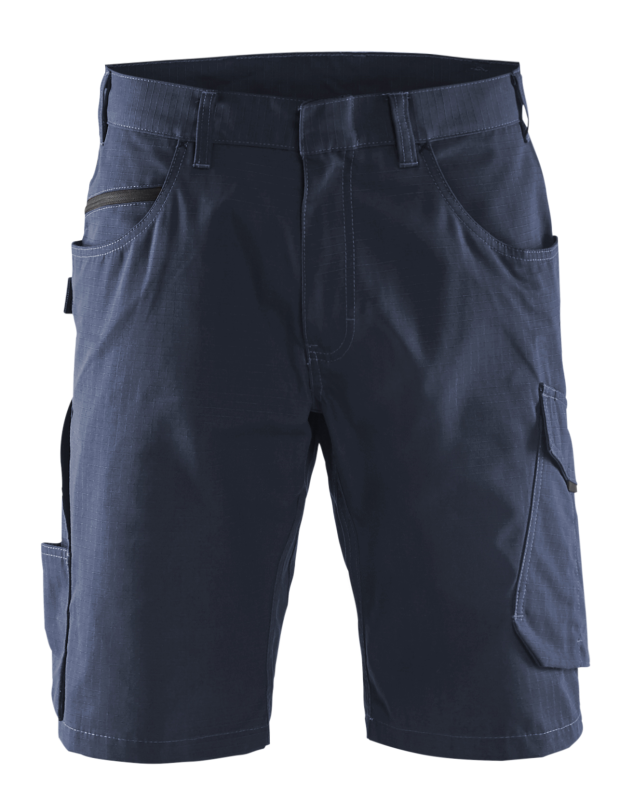 Blåkläder Service short 14991330 | Donker marineblauw/Zwart | Maat 60 - 7330509549612 afbeelding