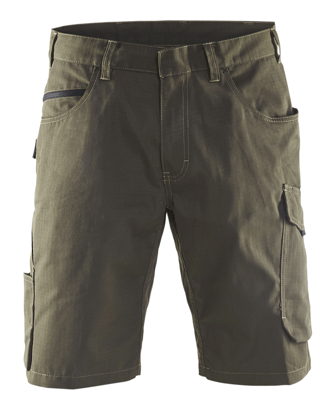 Blåkläder Service short 14991330 | Groen/Zwart | Maat 46 - 7330509549346 afbeelding