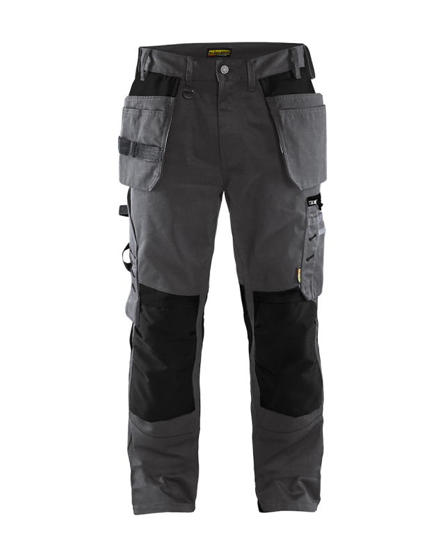 Blåkläder Werkbroek met spijkerzakken 15551860 | Donkergrijs/Zwart | Maat D84 - 7330509590867 afbeelding 1