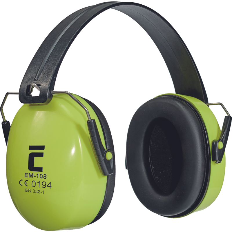 Cerva Ciron Advance earmuff Hi-Vis | Kleur Geel | Maat One Size - 8591806219410