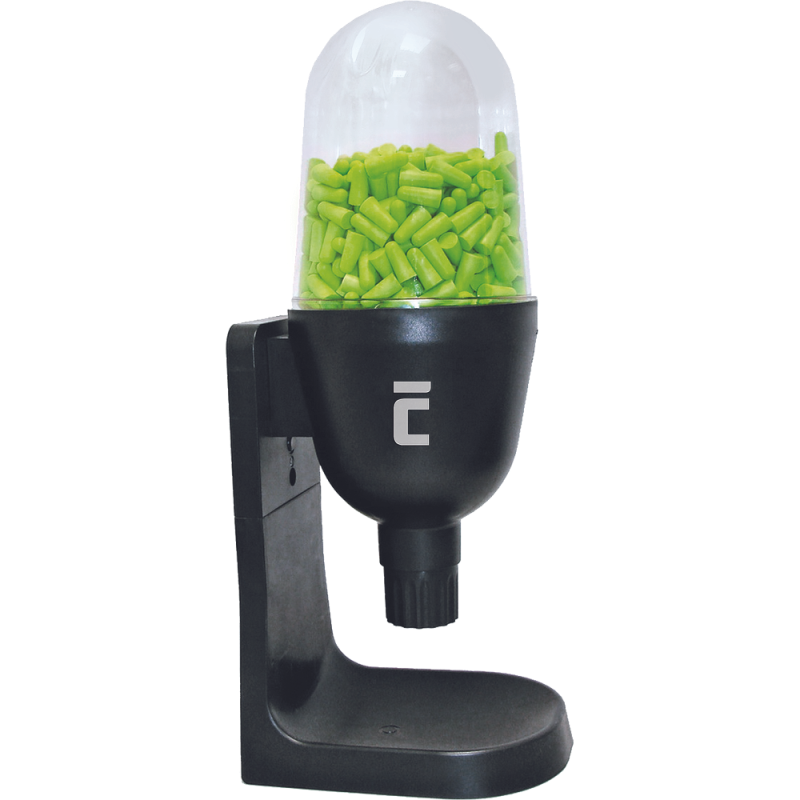 Cerva ED Oordopjes Dispenser voor 750pr | Kleur Zwart | Maat One Size - 8591806023826