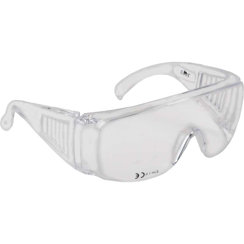 Cerva FF Donau AS-01-001 bril transparant | Kleur Wit | Maat One Size - 8591806050655