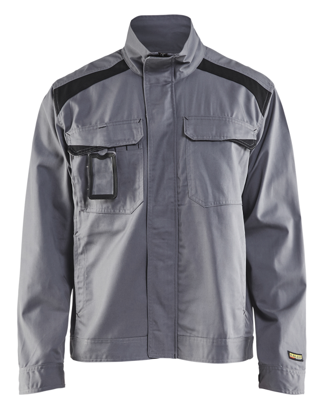 Blåkläder Industriejack. Ongevoerd 40541800 | Grijs/Zwart | Maat XXL - 7330509472866 afbeelding