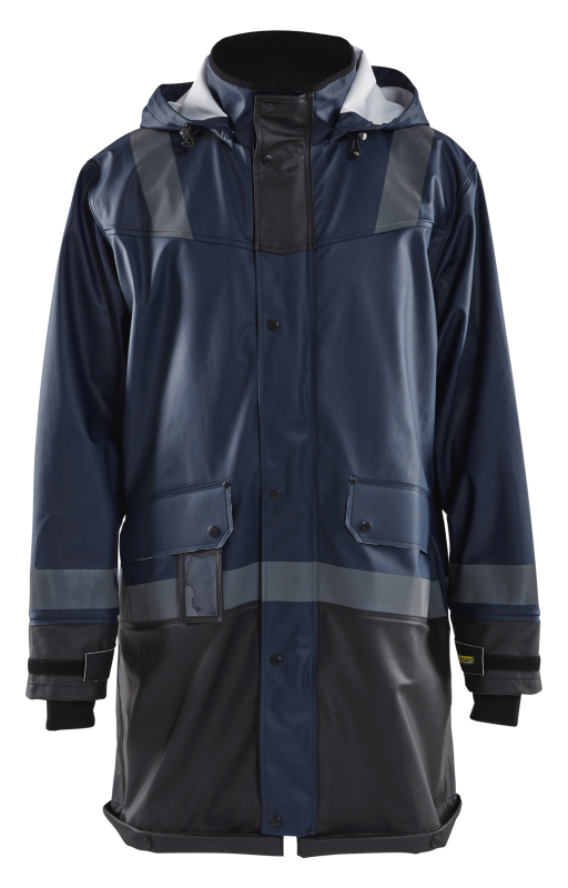Blåkläder Regenjas LEVEL 2 43212003 | Donker marineblauw/Zwart | Maat L - 7330509661628 afbeelding 1