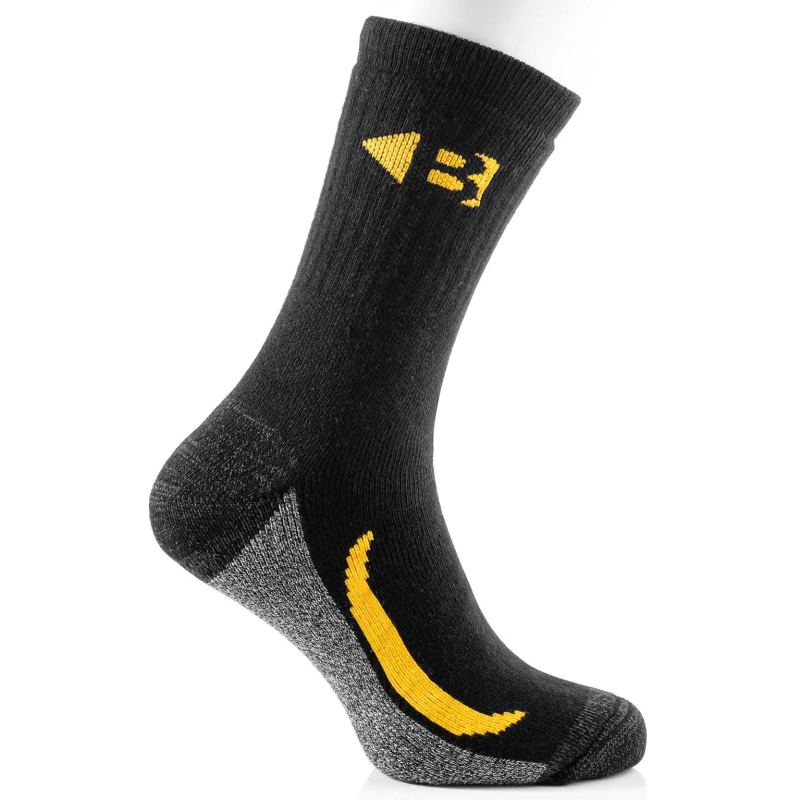 BuckBootz Bucksokz Cordura Zwart | Zwart | Maat 39 - 00.176.001.02 afbeelding