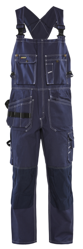 Blåkläder Bretelbroek 26001370 | Marineblauw | Maat 60 - 7330509057315 afbeelding