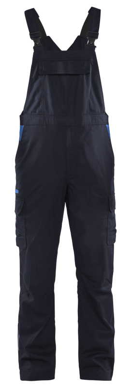 Blåkläder Industrie bretelbroek 26441832 | Marineblauw/Korenblauw | Maat 58 - 7330509761618 afbeelding