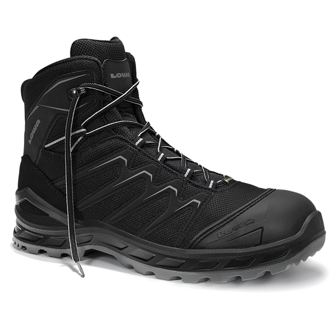 Lowa Werkschoen Larrox Work GTX Mid 5480 S3 | Zwart/Grijs | Maat 44 - 4063606292695 afbeelding