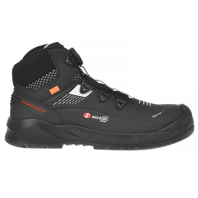 Sixton Peak Muscle BOA Hoog 43488-01 S3 | Zwart/Grijs | Maat 41 - 8053470577888