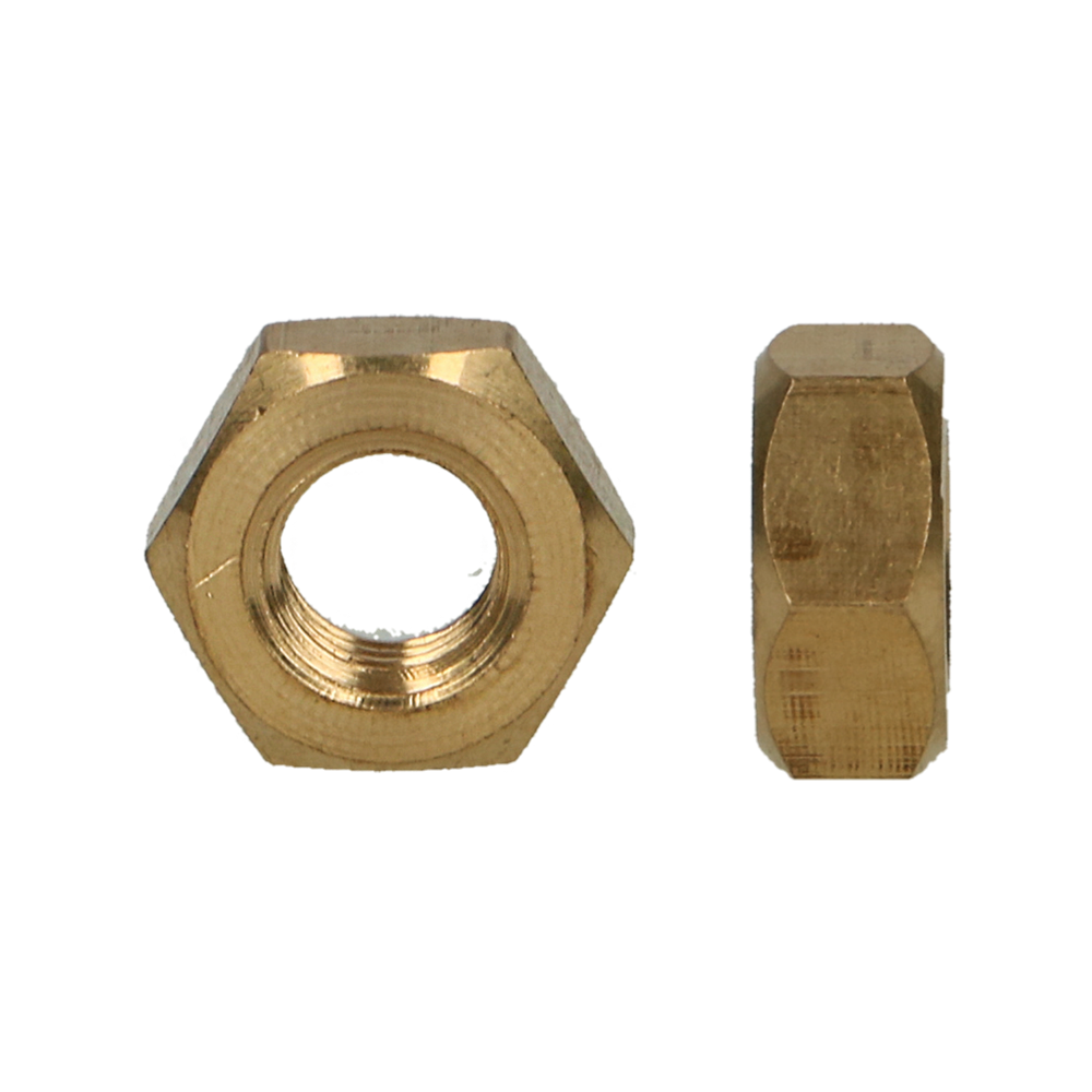 pgb-Europe PGB-FASTENERS | Zeskantmoer Messing DIN 934 M 5 - 000934MS000503