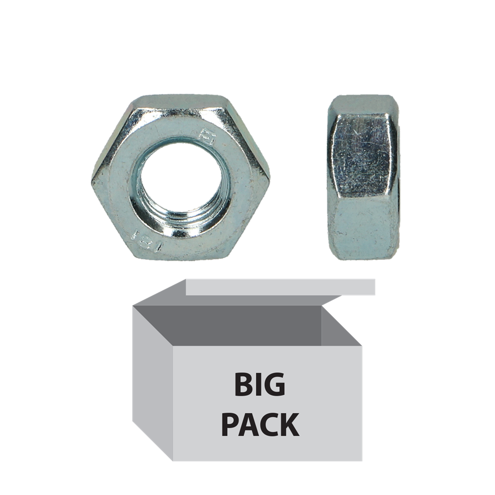 pgb-Europe PGB-FASTENERS | Zeskantmoer |8| DIN 934 M20 Zn | 100 st 93480102005