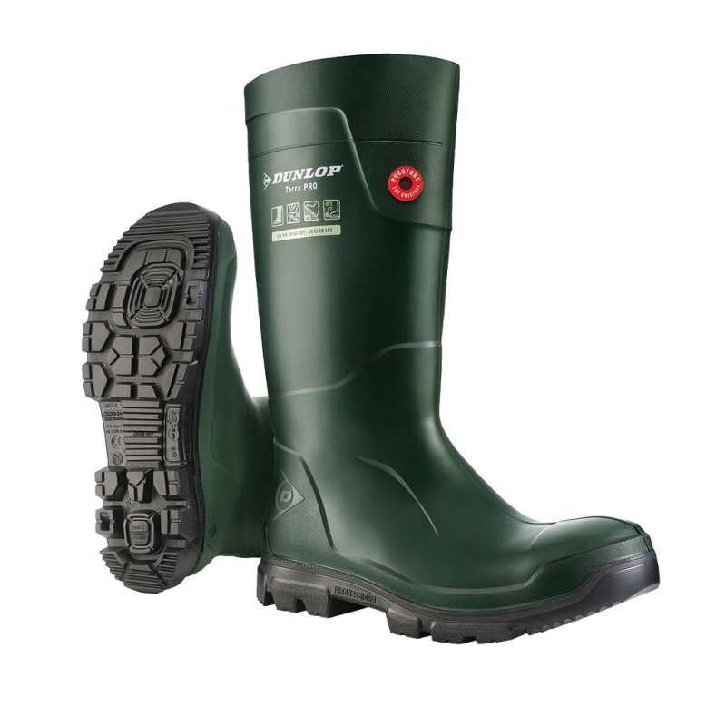 Dunlop LJ0KL01 TerraPro Laars | Groen | Maat 46 - 8713197056775