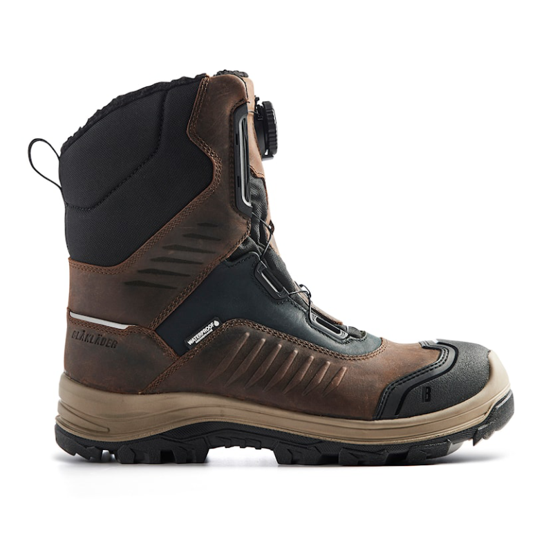 Blåkläder Storm FL Winterlaars 2493 S3 | Bruin/Zwart | Maat 47 - 7330509918593 afbeelding