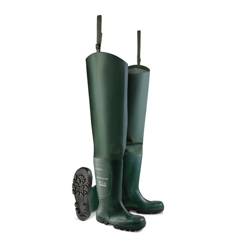 Dunlop NB2KLTW Lieslaars PVC S5 | Groen | Maat 45 - 8713197373629