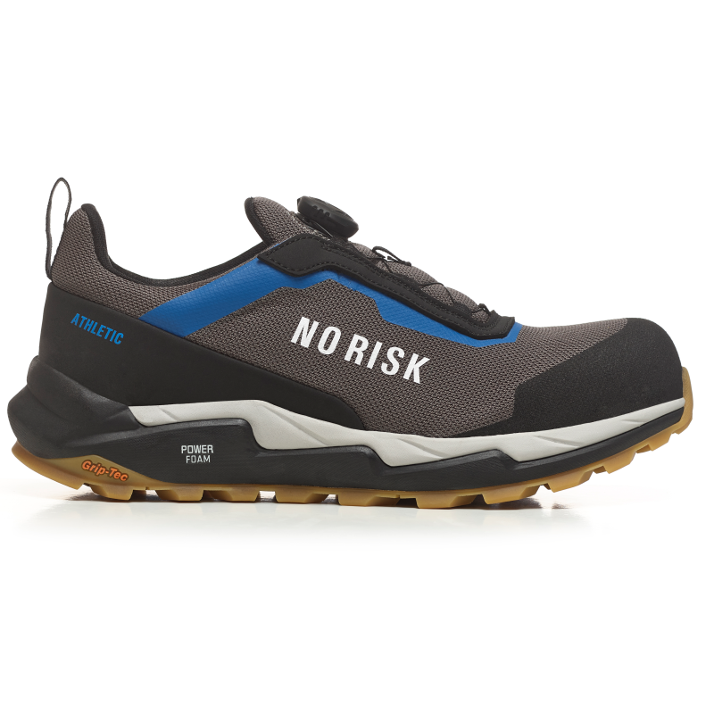 No Risk Athletic Low FLS Grey Blue 1219.16 S3L | Grijs/Blauw | Maat 40 - 5607421136407