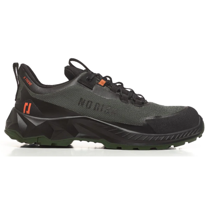 No Risk X-treme Low Green 1257.08 S3L | Zwart/Groen | Maat 36 - 5607421120369