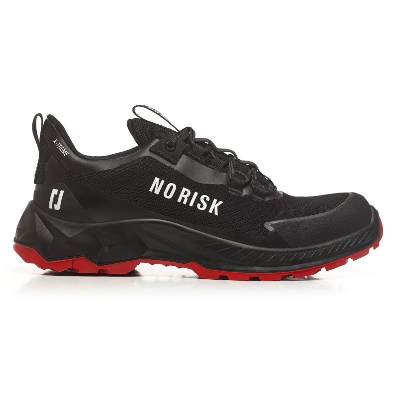 No Risk X-treme Low Black Red 1557.10 S3L | Zwart/Rood | Maat 37 - 5607421133376