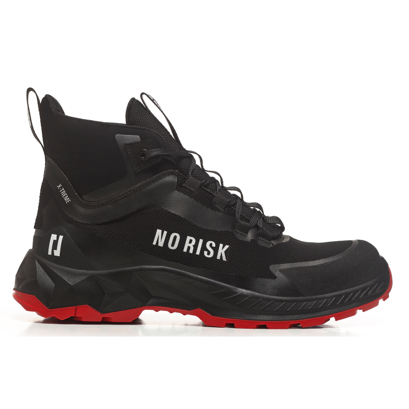 No Risk X-treme Mid Black Red 1057.10 S3L | Zwart/Rood | Maat 37 - 5607421134373