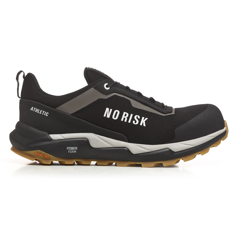 No Risk Athletic Low Black 1219.00 S3L | Zwart | Maat 47 - 00.071.063.47