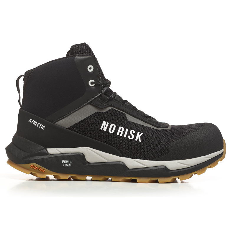 No Risk Athletic Mid Black 1019.00 S3L | Zwart | Maat 35 - 00.071.064.35