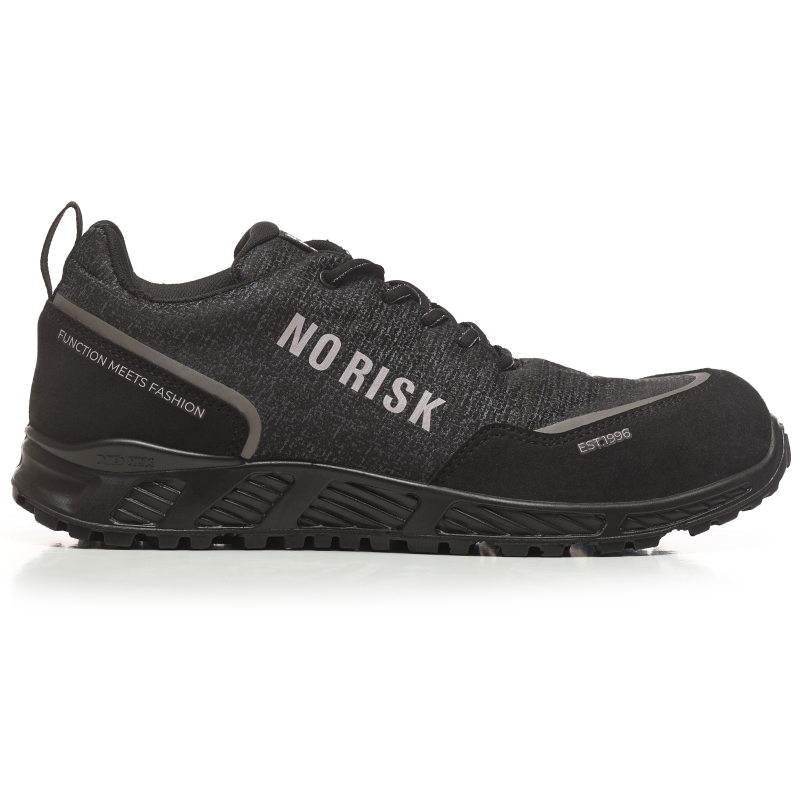 No Risk Black Panther Pro 1247.50 S3 | Zwart | Maat 38 - 5607421117383