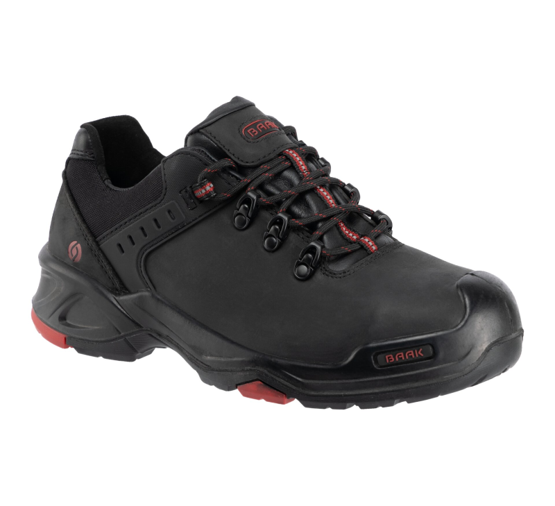 Baak Brook 6340 S3 | Zwart/Rood | Maat 45 - 4031783001065