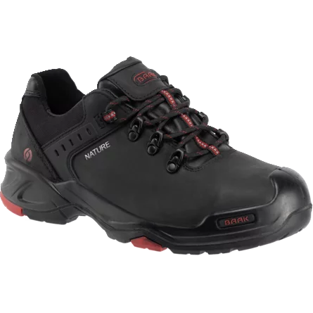 Baak Bruno 6346 S3 | Zwart/Rood | Maat 46 - 4031783000211