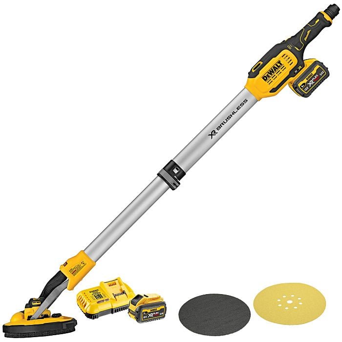DeWalt DCE800T2 | Langnek schuurmachine | FlexVolt | 18V | 6.0Ah | Li-Ion - DCE800T2-QW